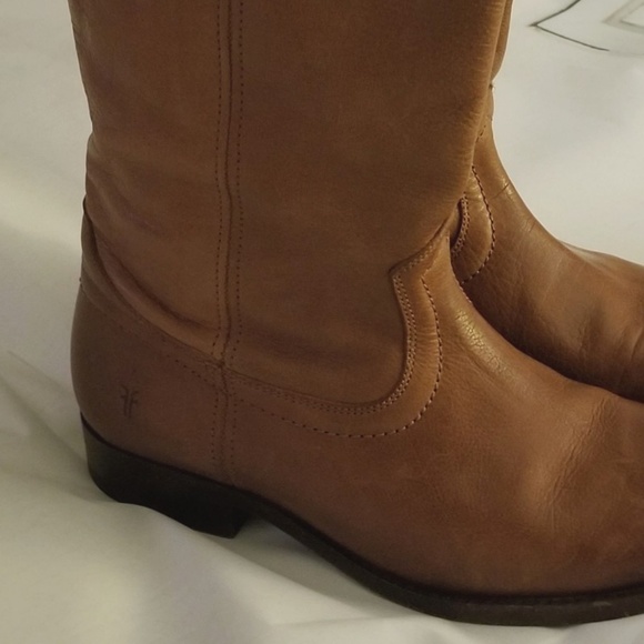 Frye Melissa Pull On Leather Boots size 7 - Picture 7 of 7